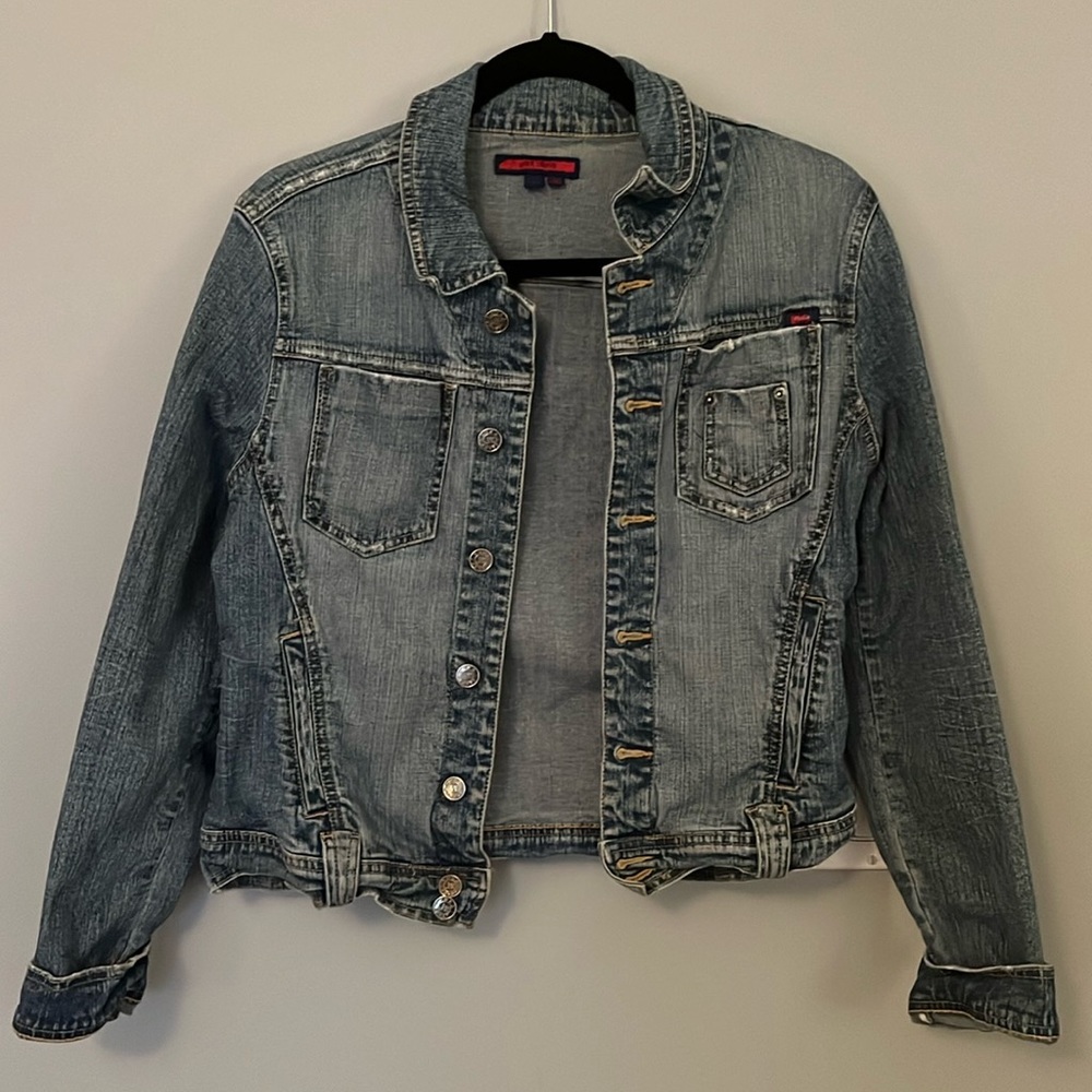Yuka Jeans Denim Jacket Size Large